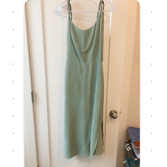 Reformation Mint Green Besse Dress in Verine - Picture 4 of 4